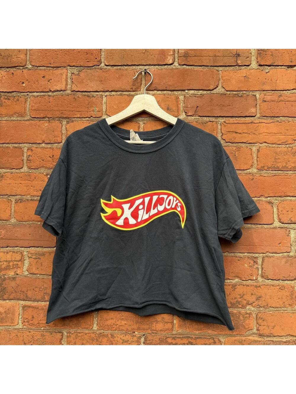 killjoys today I hate everyone crop top t shirt L